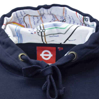 TFL129MTG Licensed Unisex Mind the Gap Applique Embroidery Navy XS TO 4XL