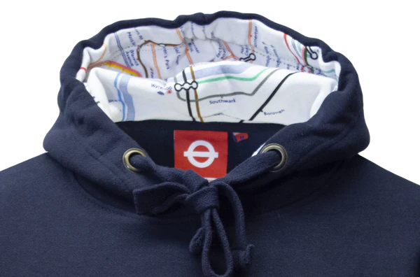 TFL129MTG Licensed Unisex Mind the Gap Applique Embroidery Navy XS TO 4XL