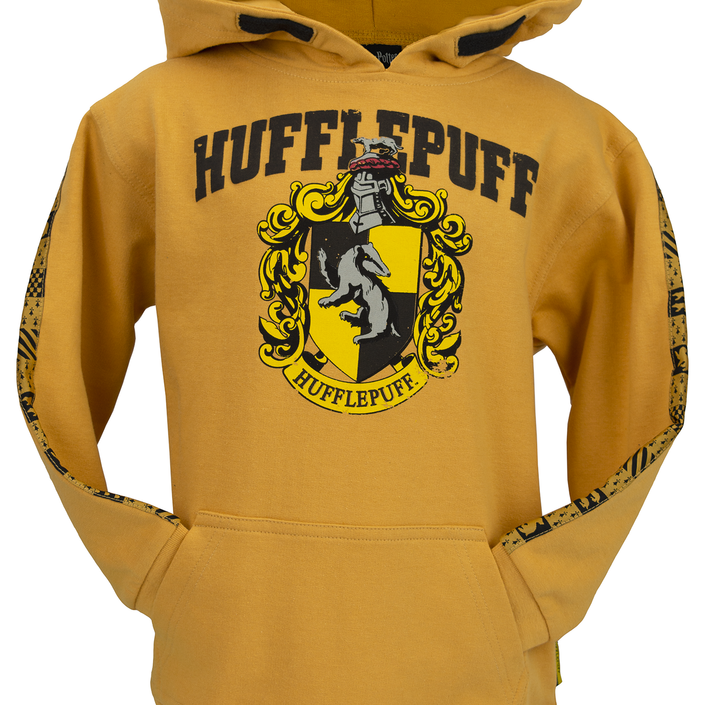 HPHFL130K Licensed Unisex Kids Harry Potter Hufflepuff Hoodie