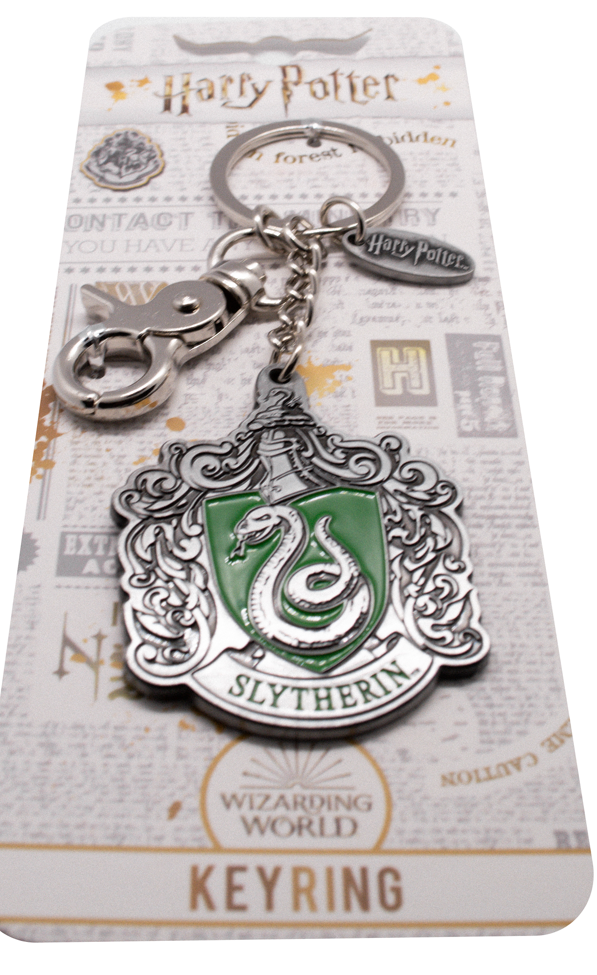 HPSLY2003KR Official Licensed Harry Potter Slytherin keyring