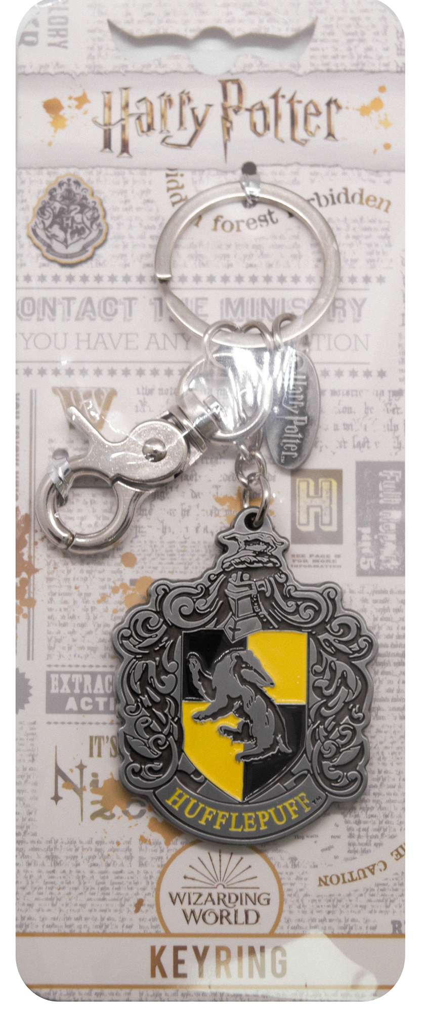 HPHFL2005KR Official Licensed Harry Potter Hufflepuff keyring