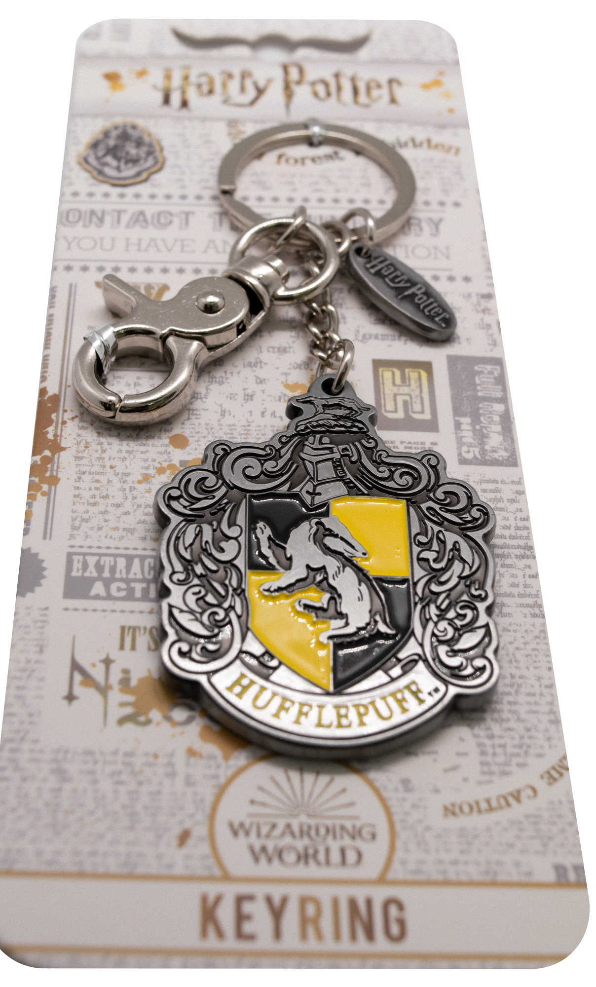 HPHFL2005KR Official Licensed Harry Potter Hufflepuff keyring