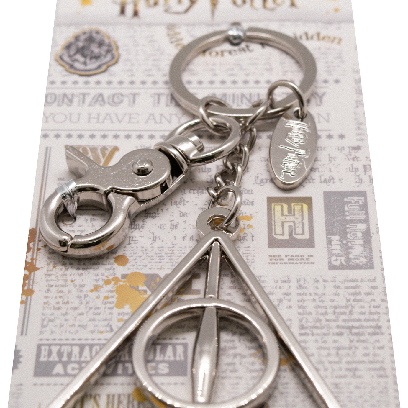 HPDH2009KR Official Licensed Harry Potter Deathly Hallows Keyring