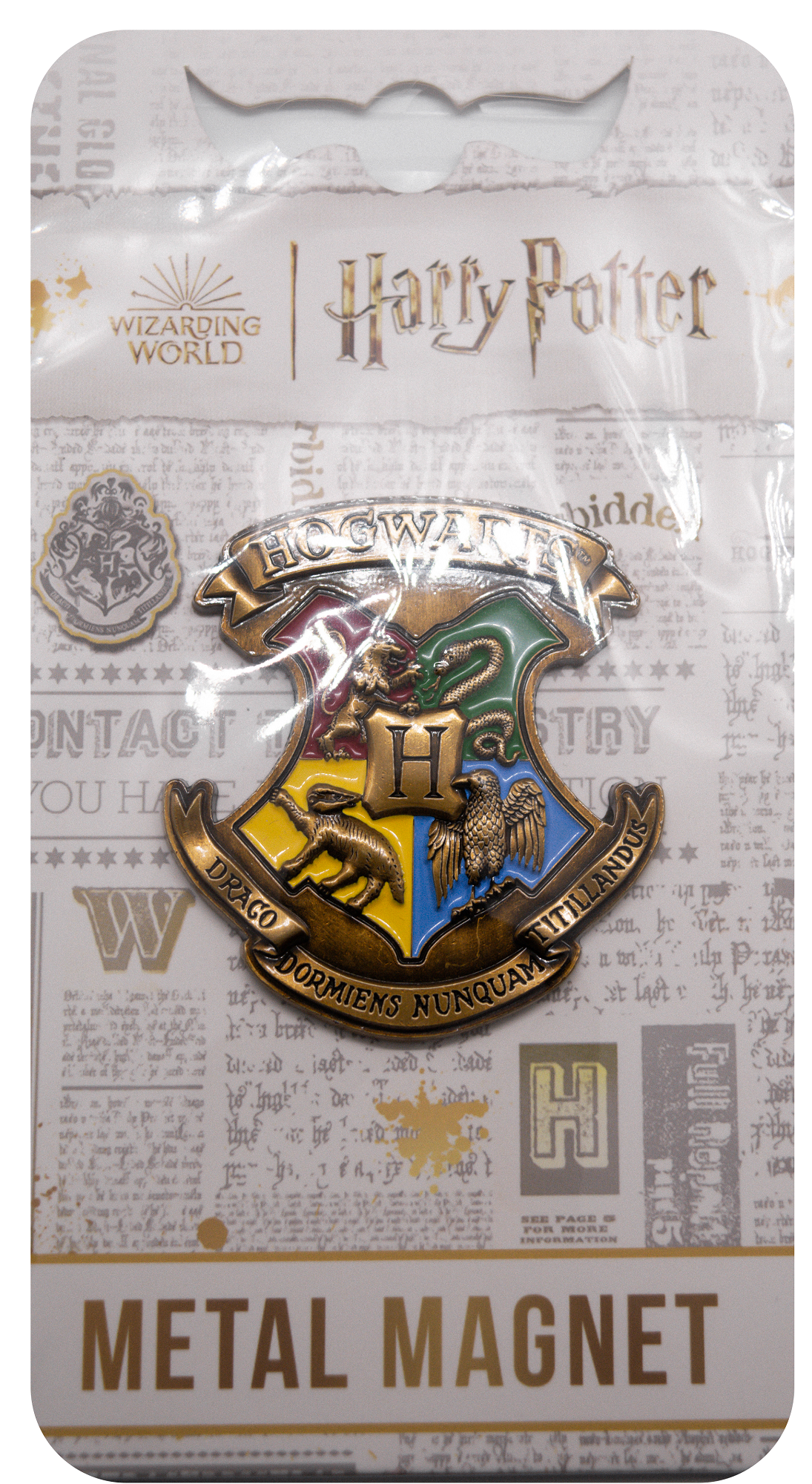 HP2101MAG Official licensed harry potter enamel metal hogwarts magnet