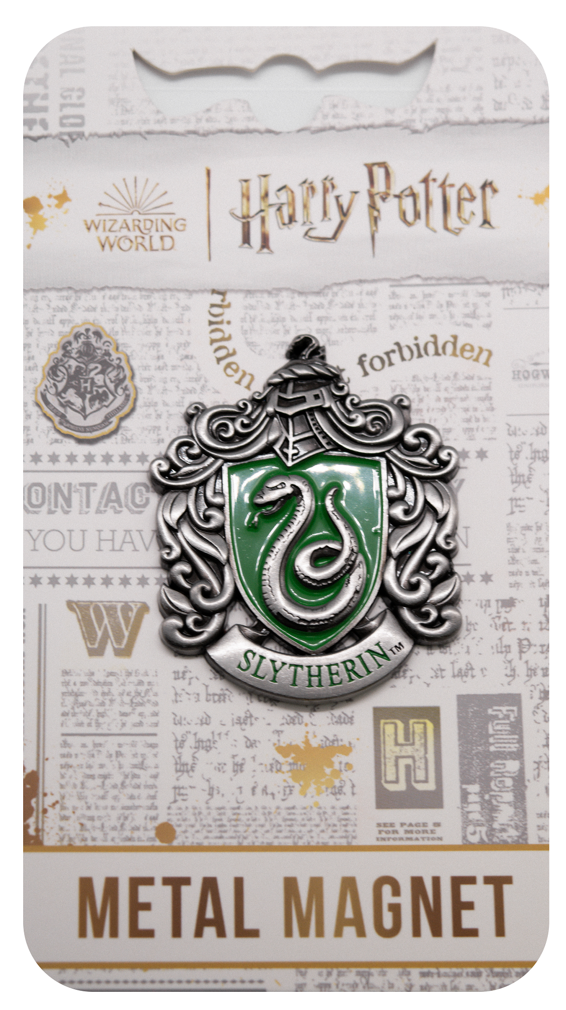 HPSLY2103MAG Licensed Harry Potter Slytherin metal Fridge Magnet