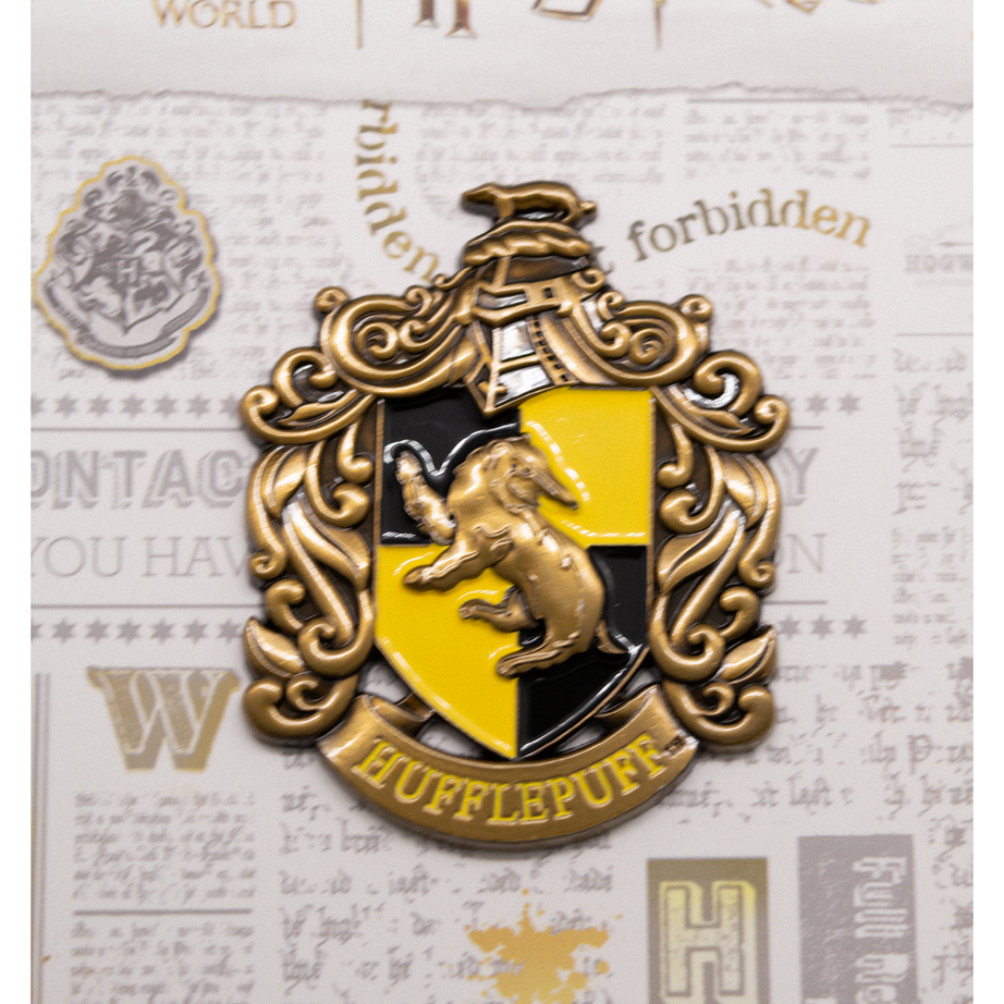 HPHFL2105MAG Licensed Harry Potter Hufflepuff metal Fridge Magnet