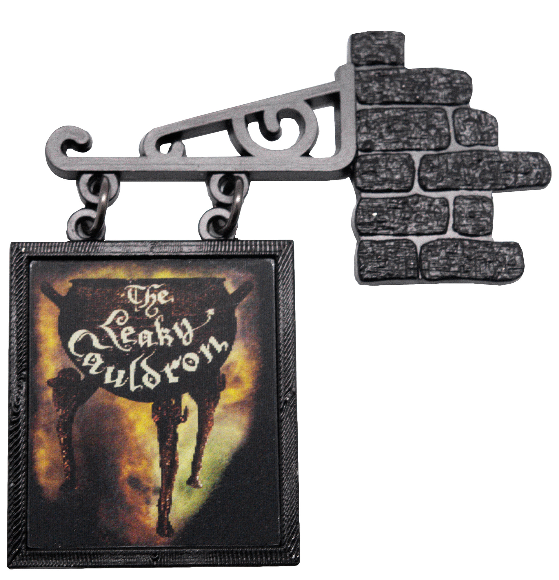 HPLC2110MAG Licensed Harry Potter Leaky Cauldron Sign Fridge Magnet