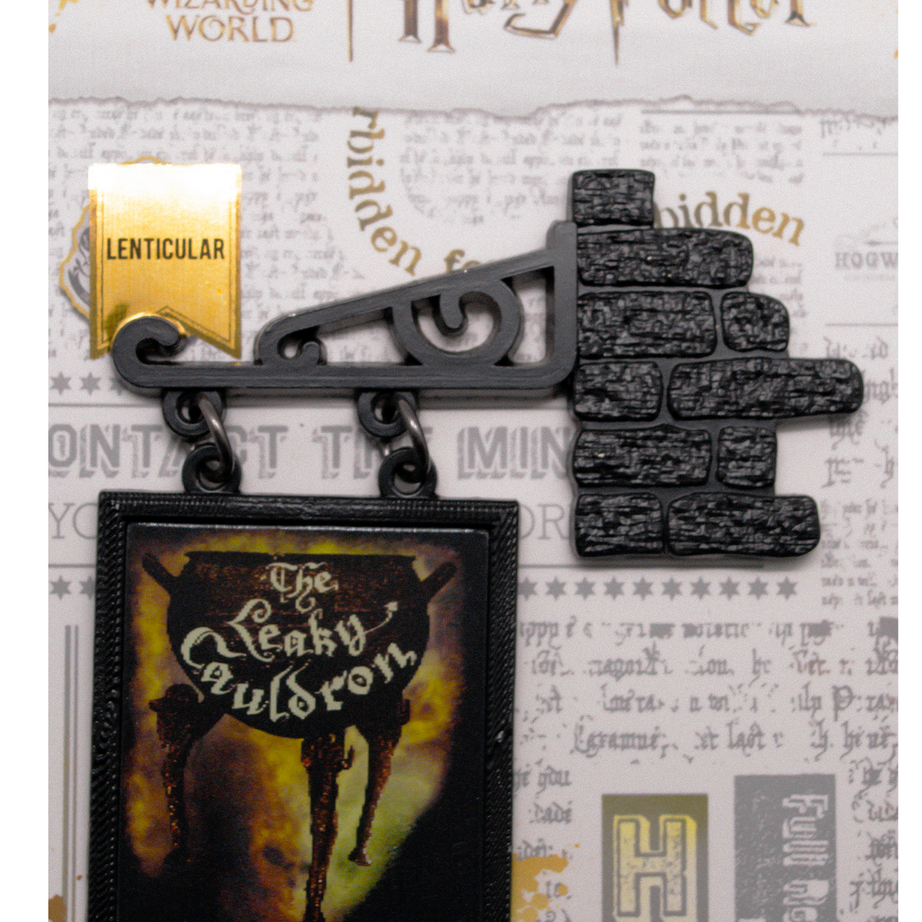 HPLC2110MAG Licensed Harry Potter Leaky Cauldron Sign Fridge Magnet