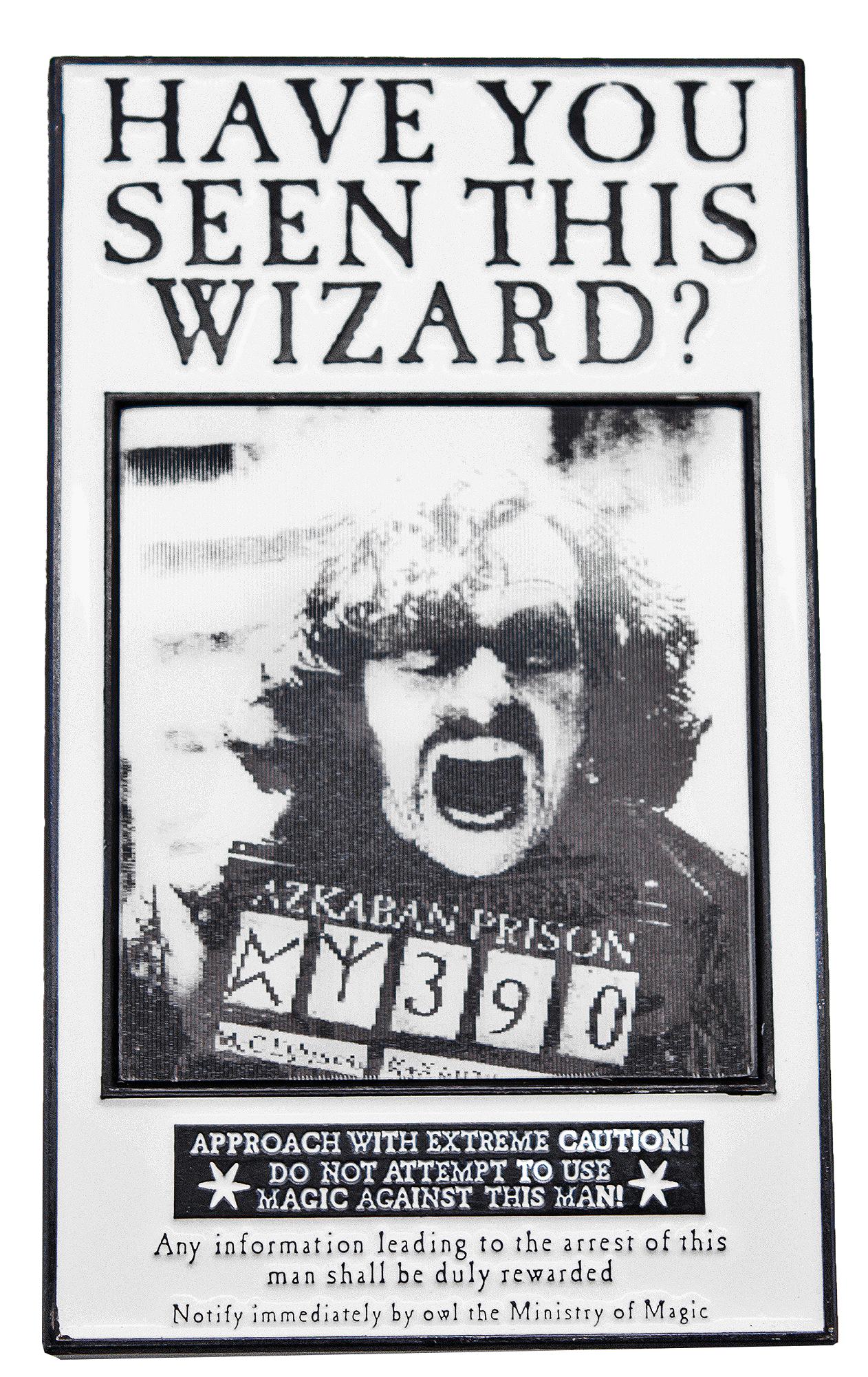 HPWZD2113MAG Licensed Harry Potter Sirius Black Poster magnet is made of great metal. Have You Seen This Wizard? Fridge Magnet