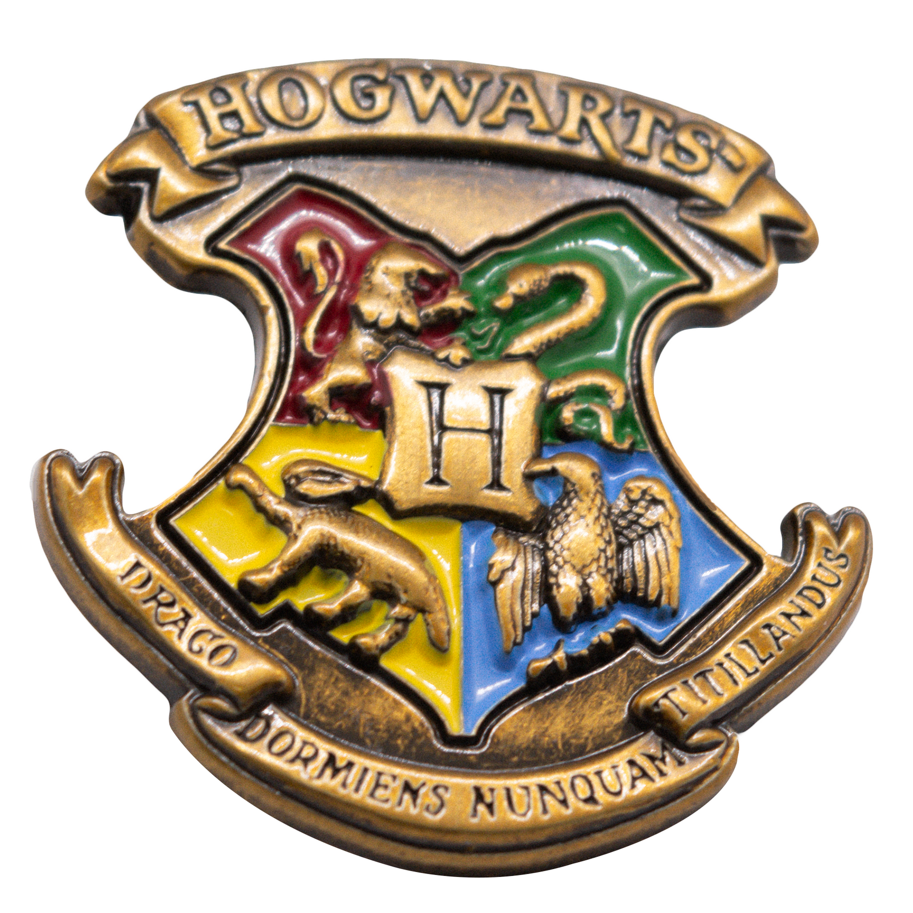 HP2201PG Licensed Harry Potter Hogwarts metal Pin badge enammeled 3D