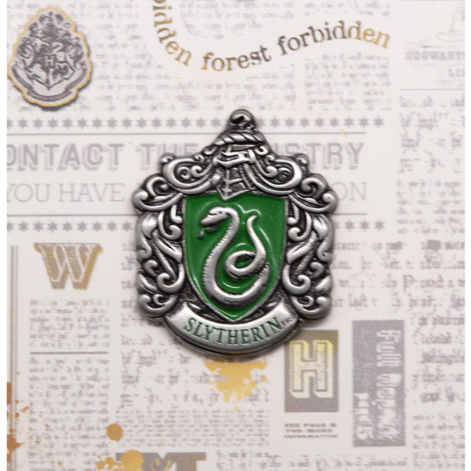 HPSLY2203PB Licensed Harry Potter Enamel metal Slytherin pin badge