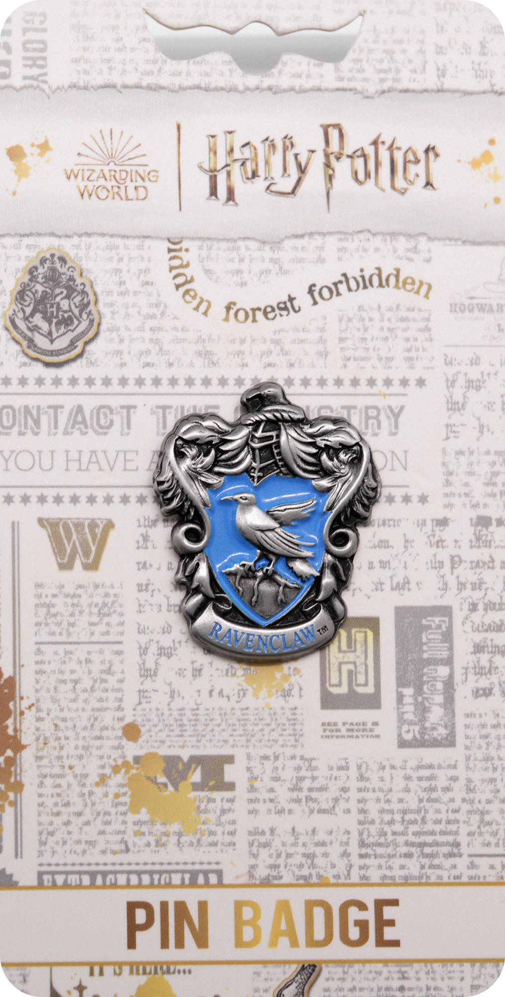 HPRVN2204PB Licensed Harry Potter Enamel metal Ravenclaw pin badge