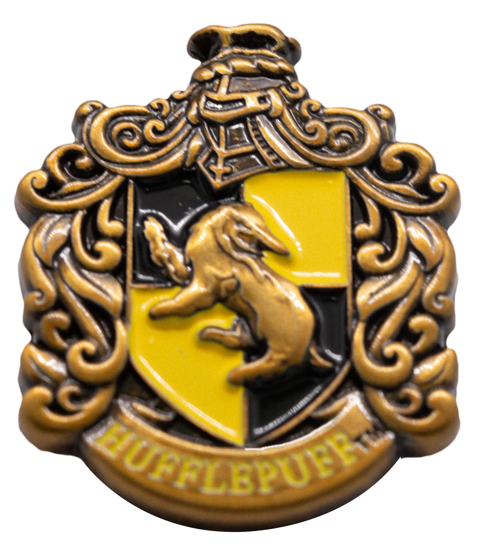 HPHFL2205PB Licensed Harry Potter Enamel metal Hufflepuff pin badge