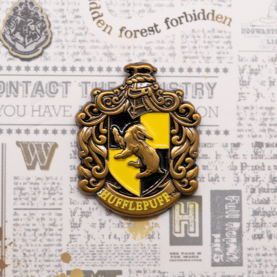 HPHFL2205PB Licensed Harry Potter Enamel metal Hufflepuff pin badge