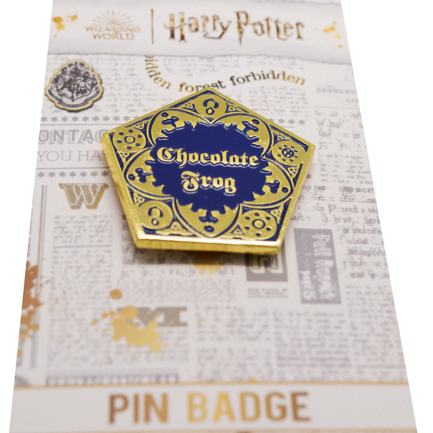 HPCF2207PB Licensed Harry Potter Chocolate Frog Pin Badge