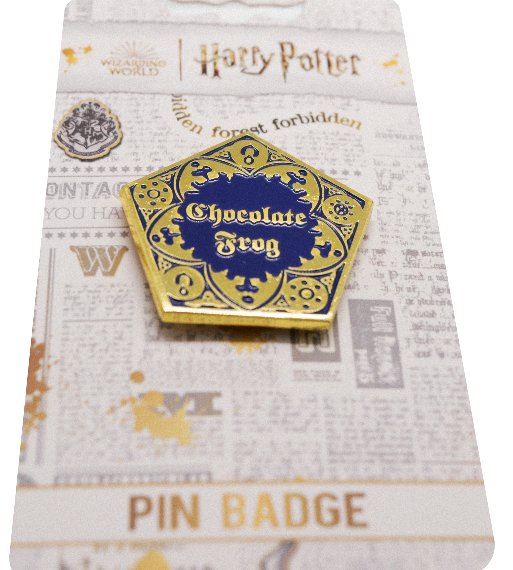 HPCF2207PB Licensed Harry Potter Chocolate Frog Pin Badge