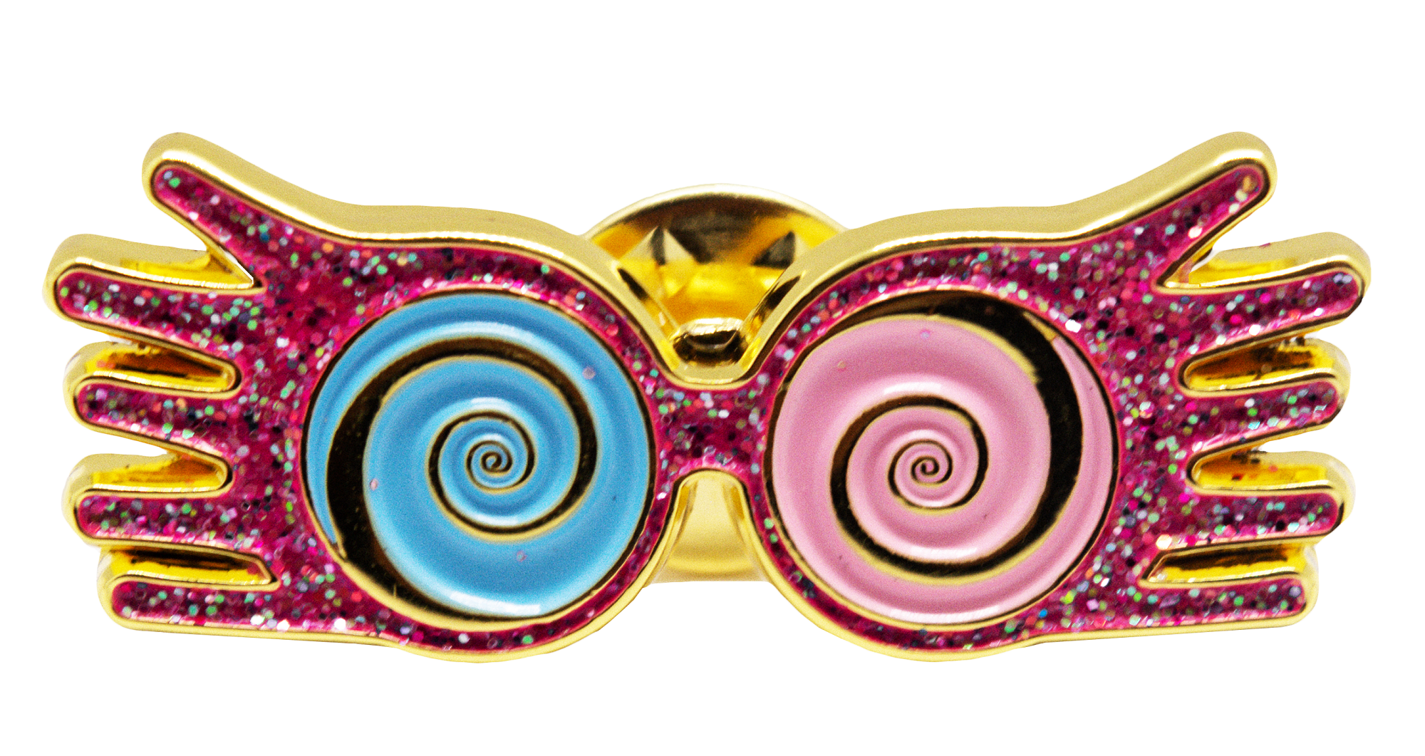 HPLG2212PB Licensed Harry Potter Luna’s Glasses Pin Badge