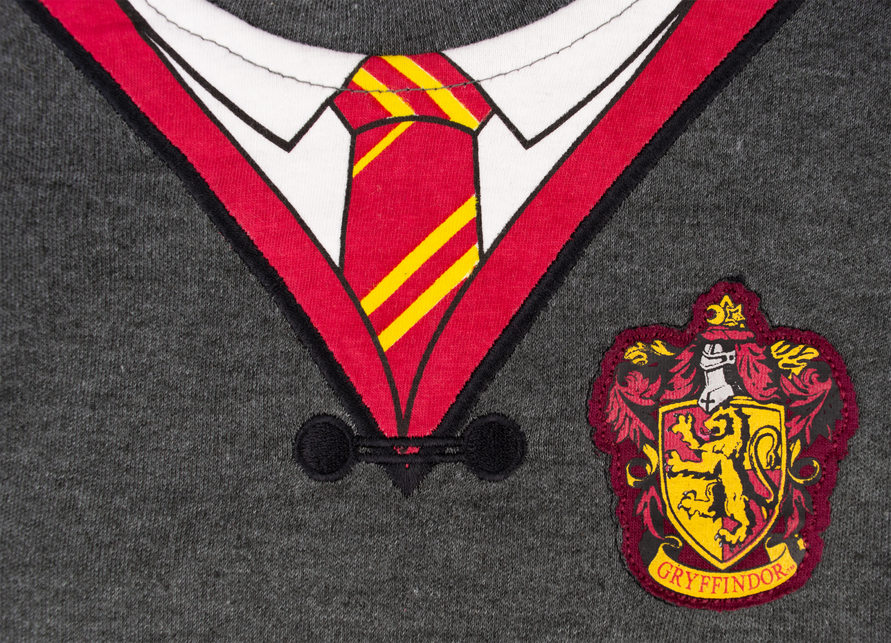 HPGRY003K Licensed Harry Potter Baby Romper Baby Grow with Hat