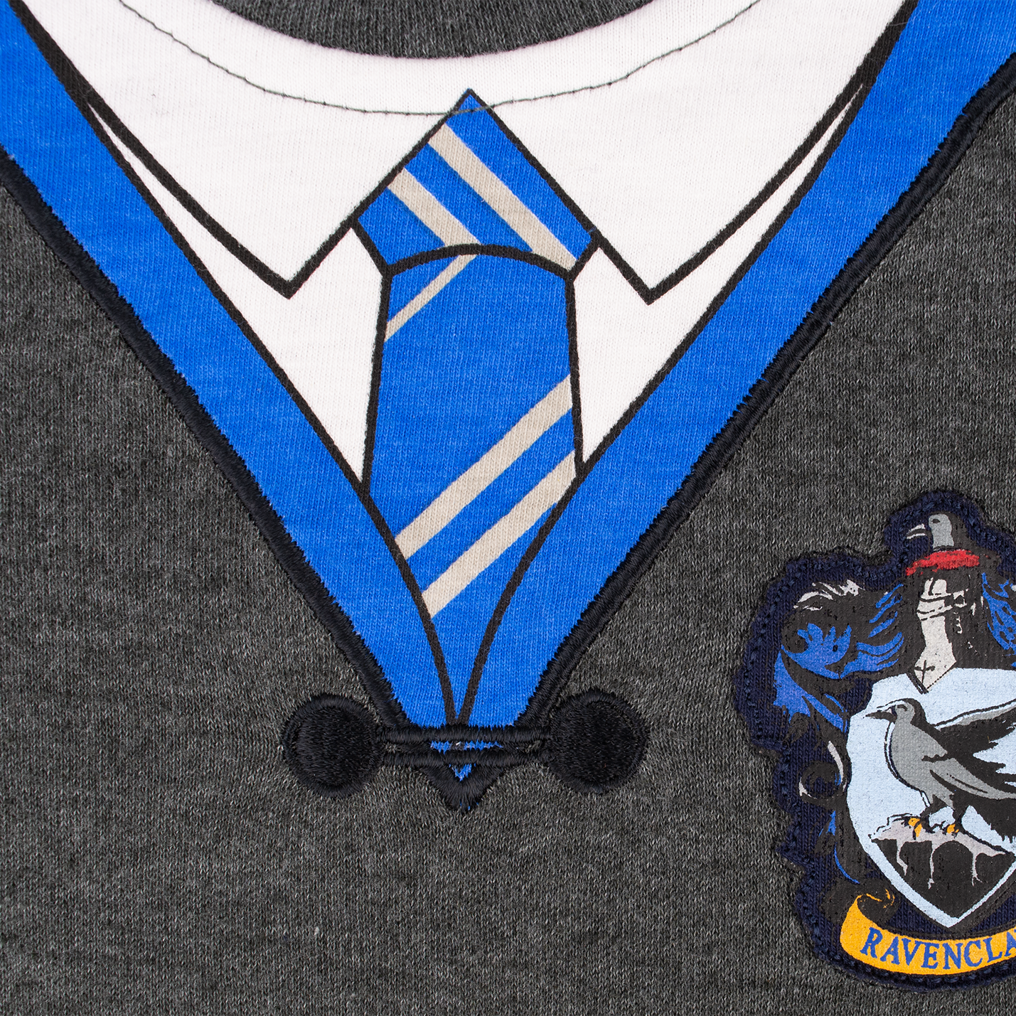 HPRVN003K Licensed Harry Potter Baby Romper Baby Grow with Hat Ravenclaw