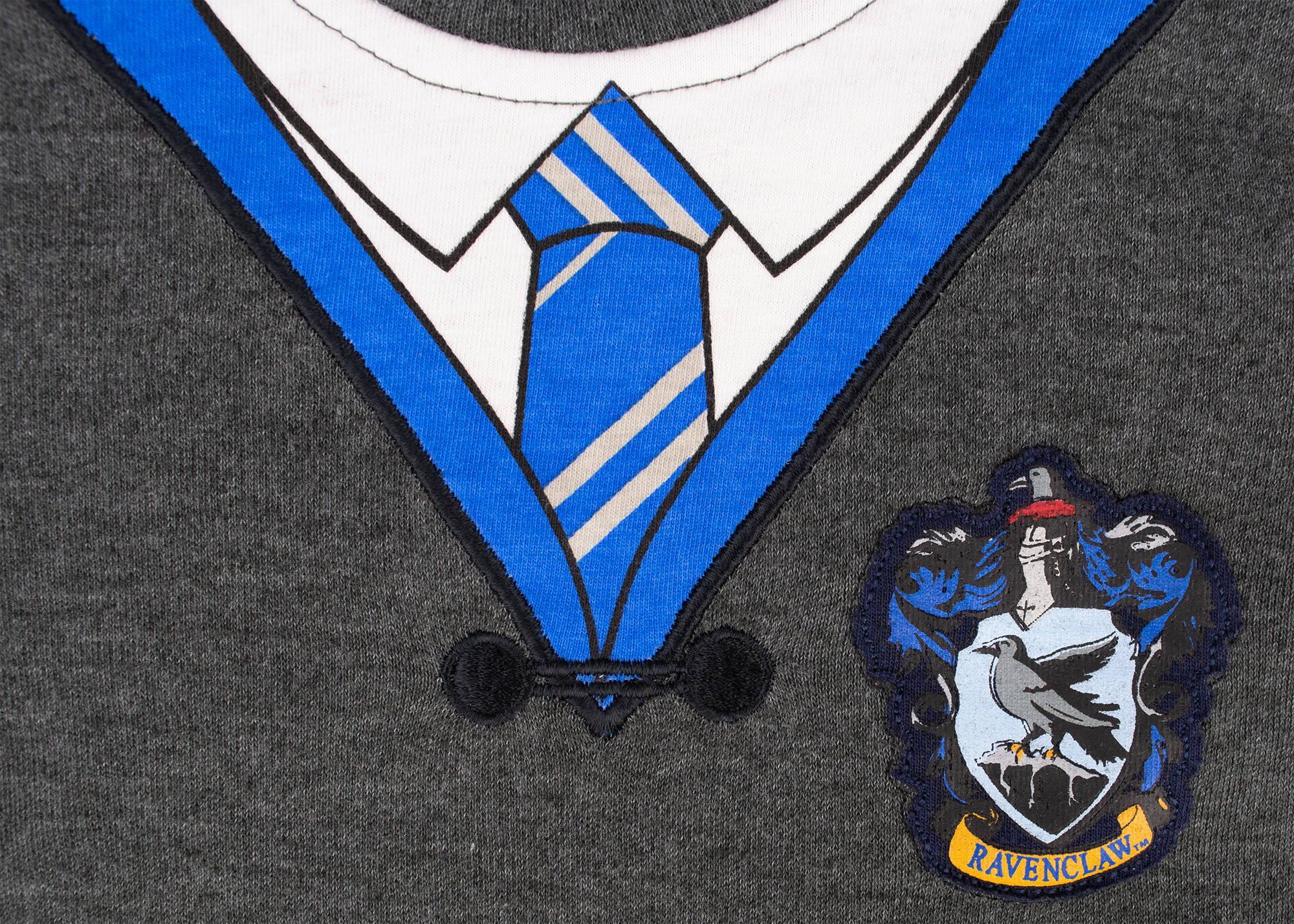 HPRVN003K Licensed Harry Potter Baby Romper Baby Grow with Hat Ravenclaw