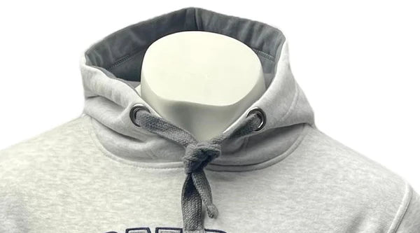 LE129ASH G Unisex London England Applique Embroidery Hoodie Ash Grey XS TO 4XL