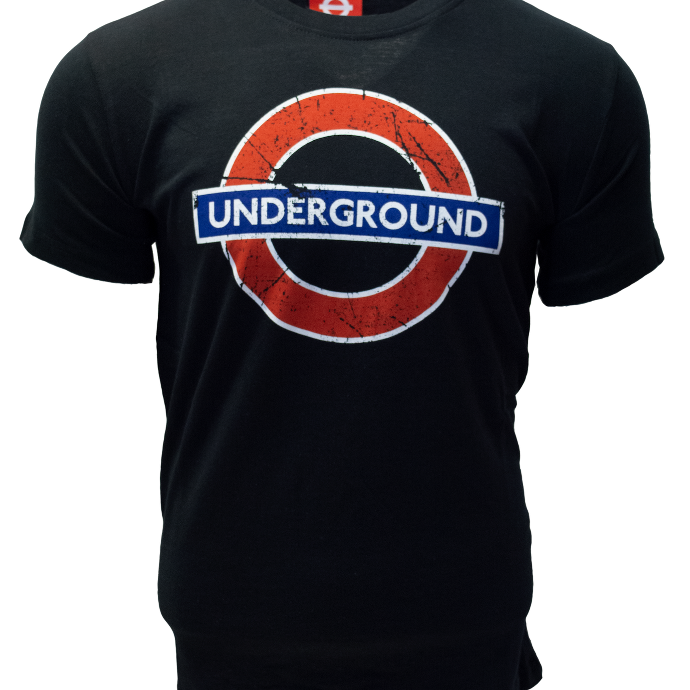 TFL101BUND Licensed Unisex London Undergound T-Shirt Black XS TO 4XL