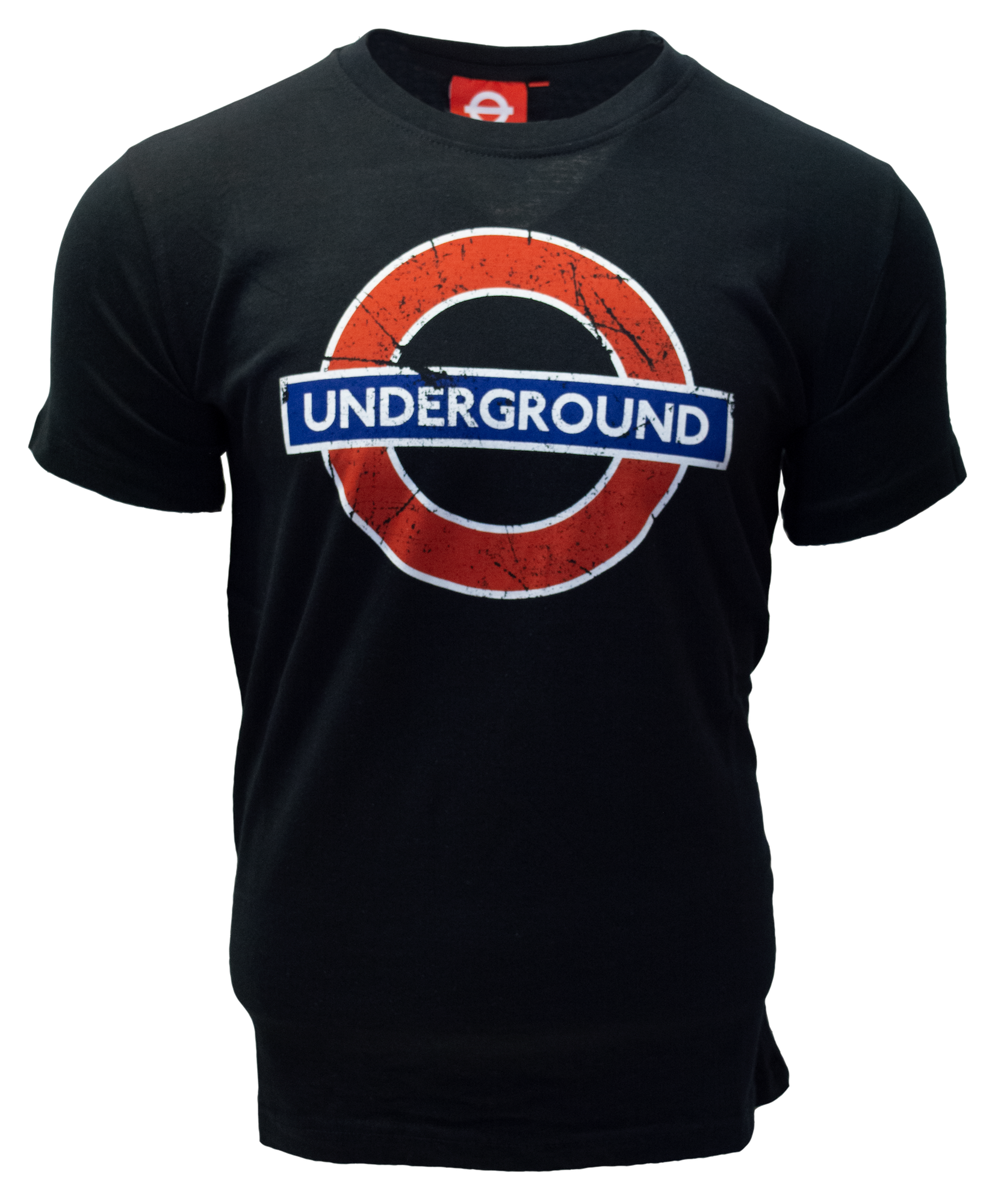 TFL101BUND Licensed Unisex London Undergound T-Shirt Black XS TO 4XL