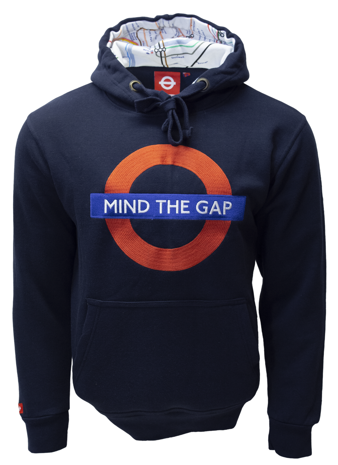 TFL129MTG Licensed Unisex Mind the Gap Applique Embroidery Navy XS TO 4XL