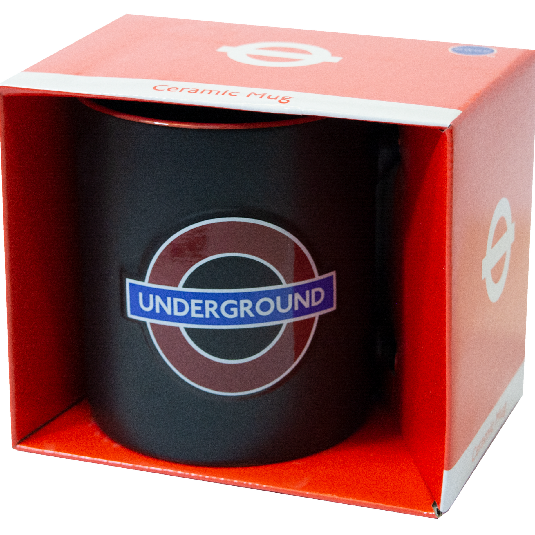 TFL4001MUG - Embossed Stoneware Ceramic Mug