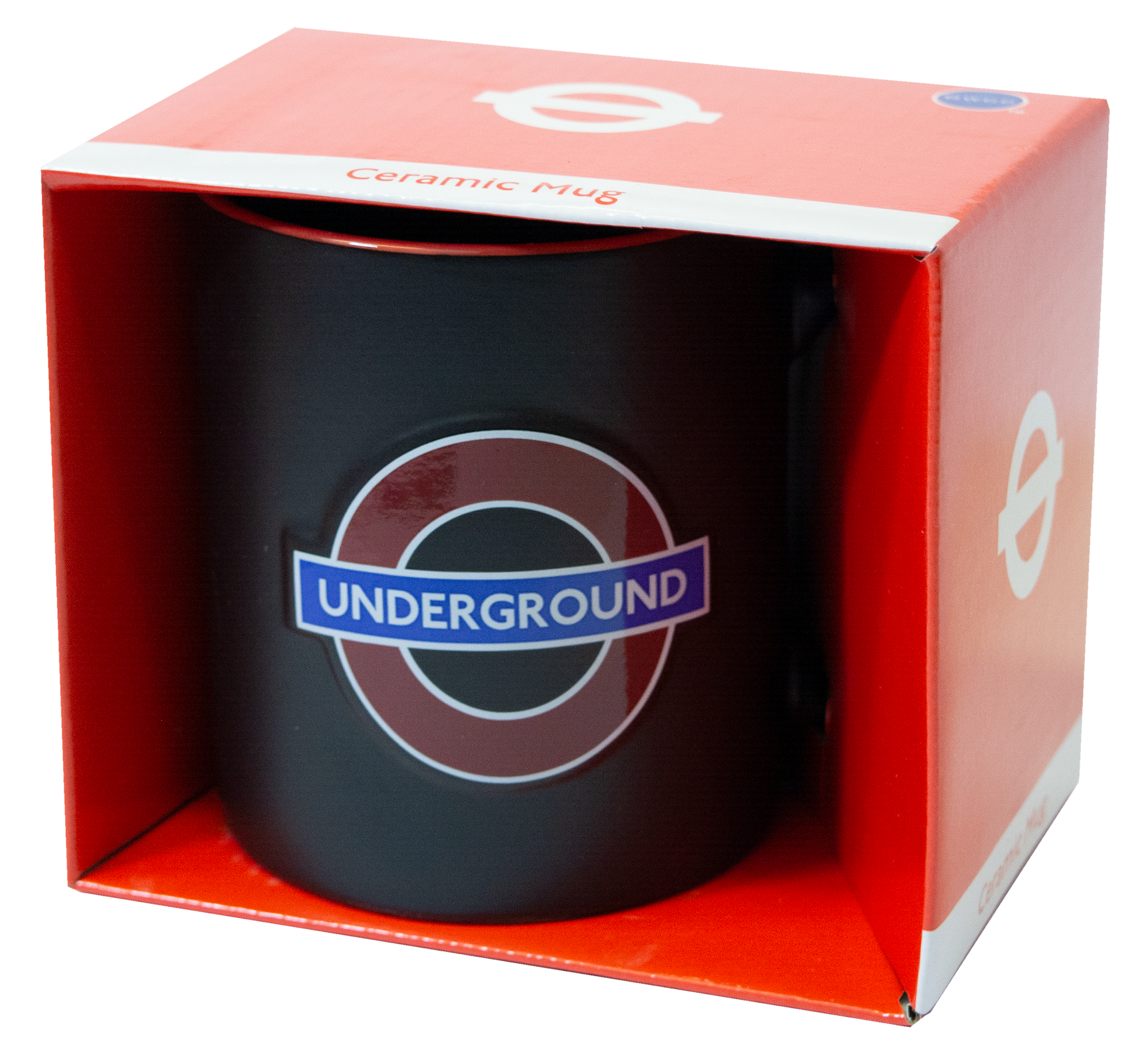 TFL4001MUG - Embossed Stoneware Ceramic Mug