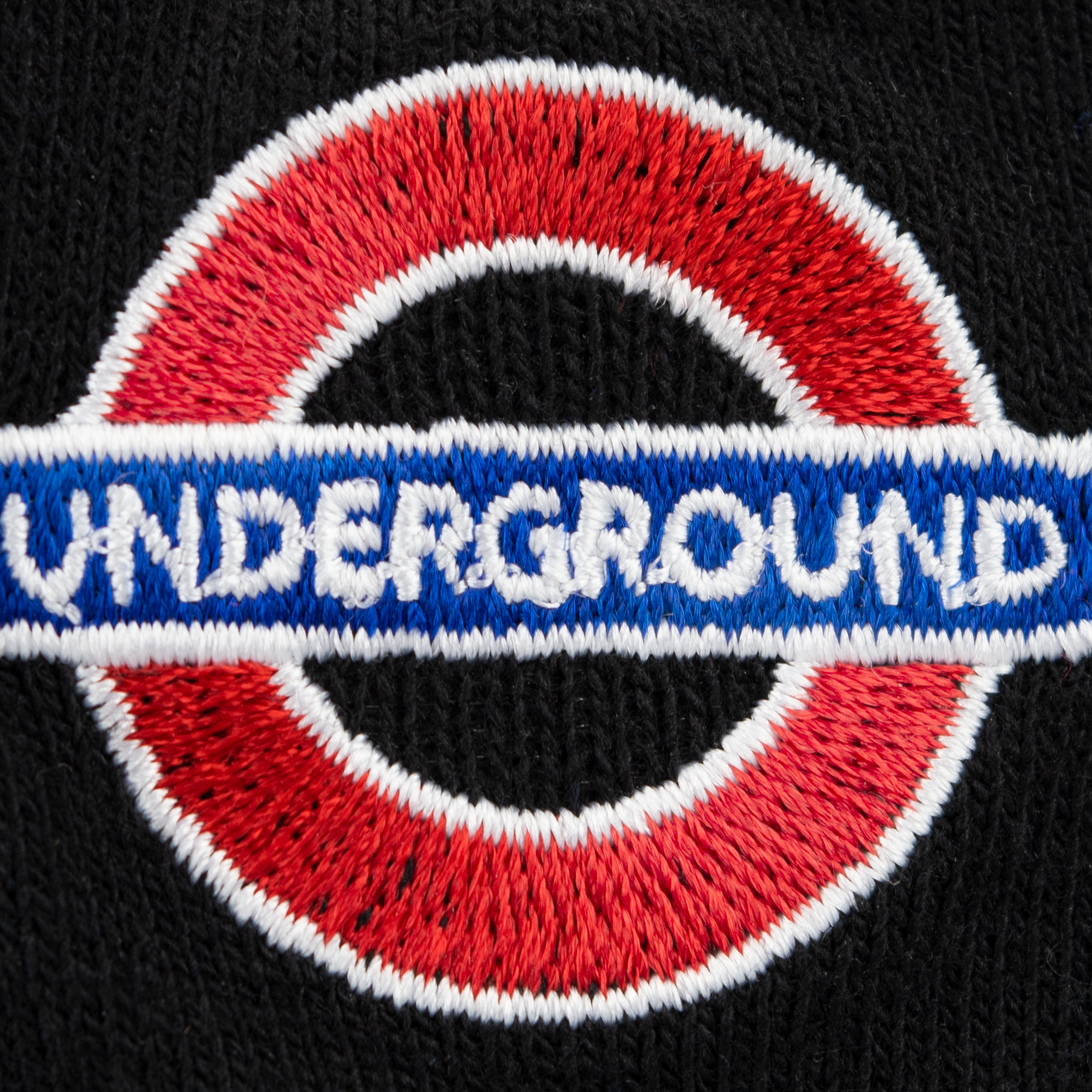 TFL6302 Licensed Unisex Underground Roundel Embroidery Sock