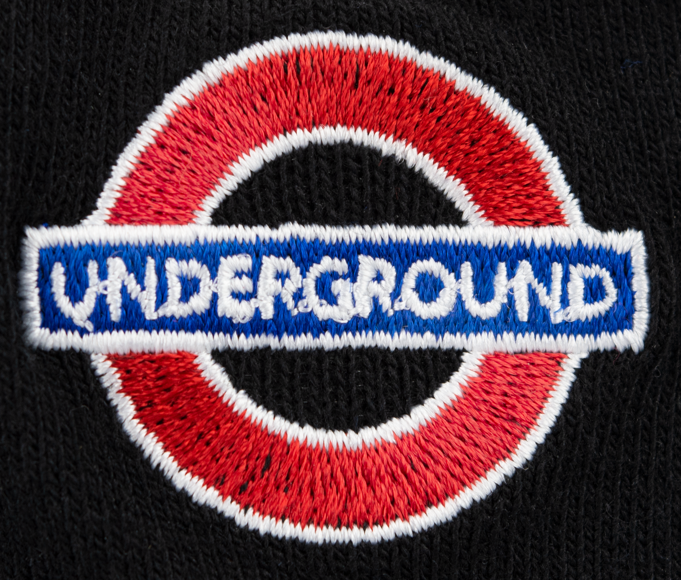 TFL6302 Licensed Unisex Underground Roundel Embroidery Sock